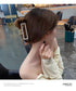 Metal Pearl Stone Embellished Hair Claw